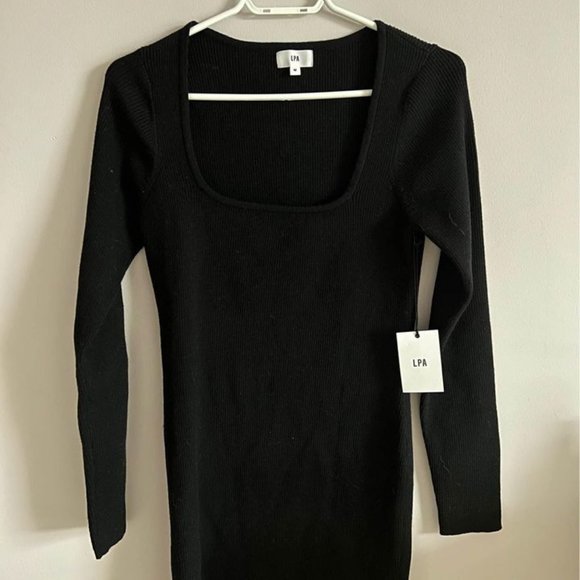 LPA Rae Dress in black - Picture 2 of 3